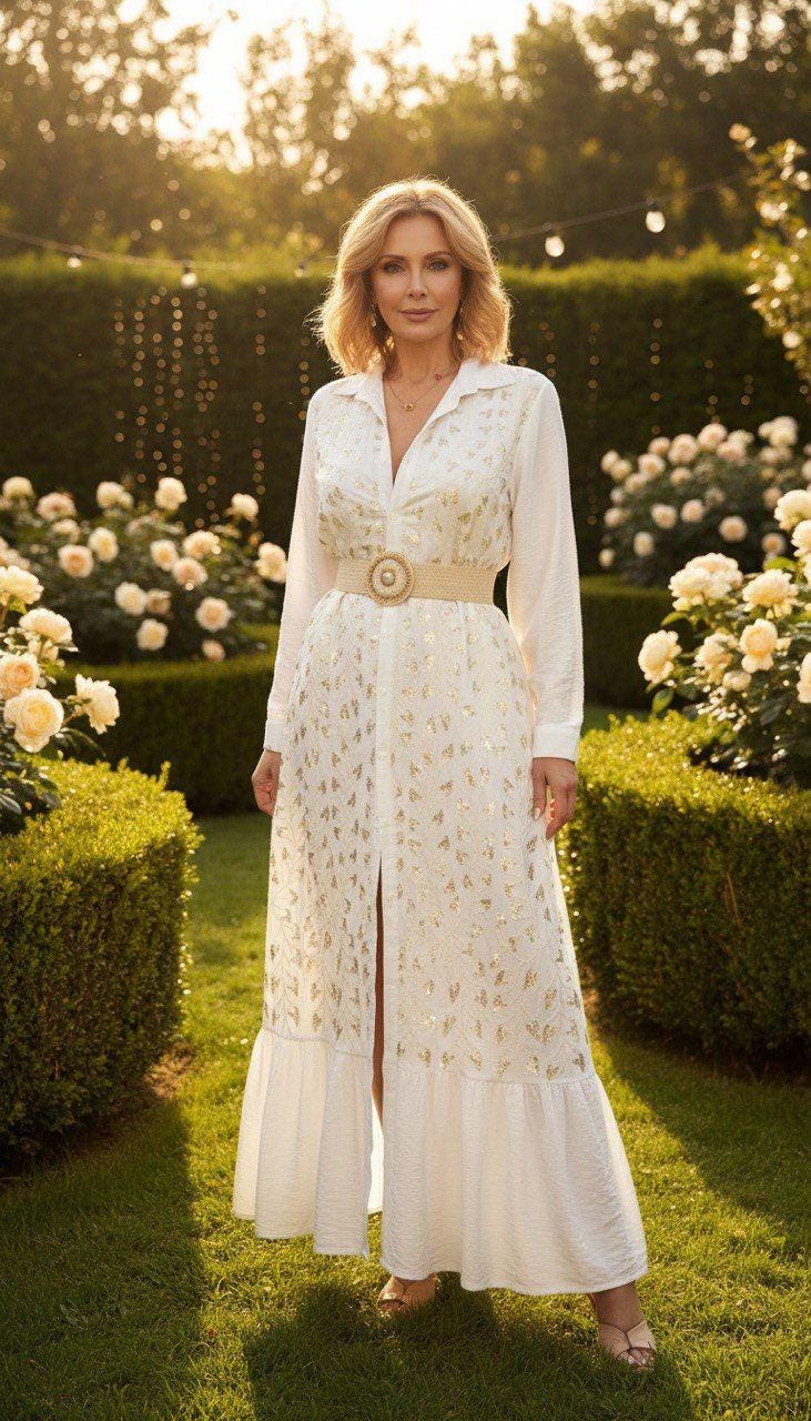 White Boho Dress, Boho Dress for Women, Maxi Boho Dress, Wedding Boho Dress, Coachella Dress, Flowy Dress, Cotton Maxi Dress.