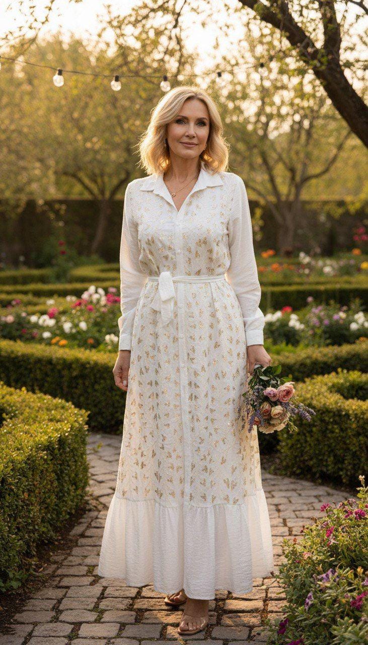 White Boho Dress, Boho Dress for Women, Maxi Boho Dress, Wedding Boho Dress, Coachella Dress, Flowy Dress, Cotton Maxi Dress.