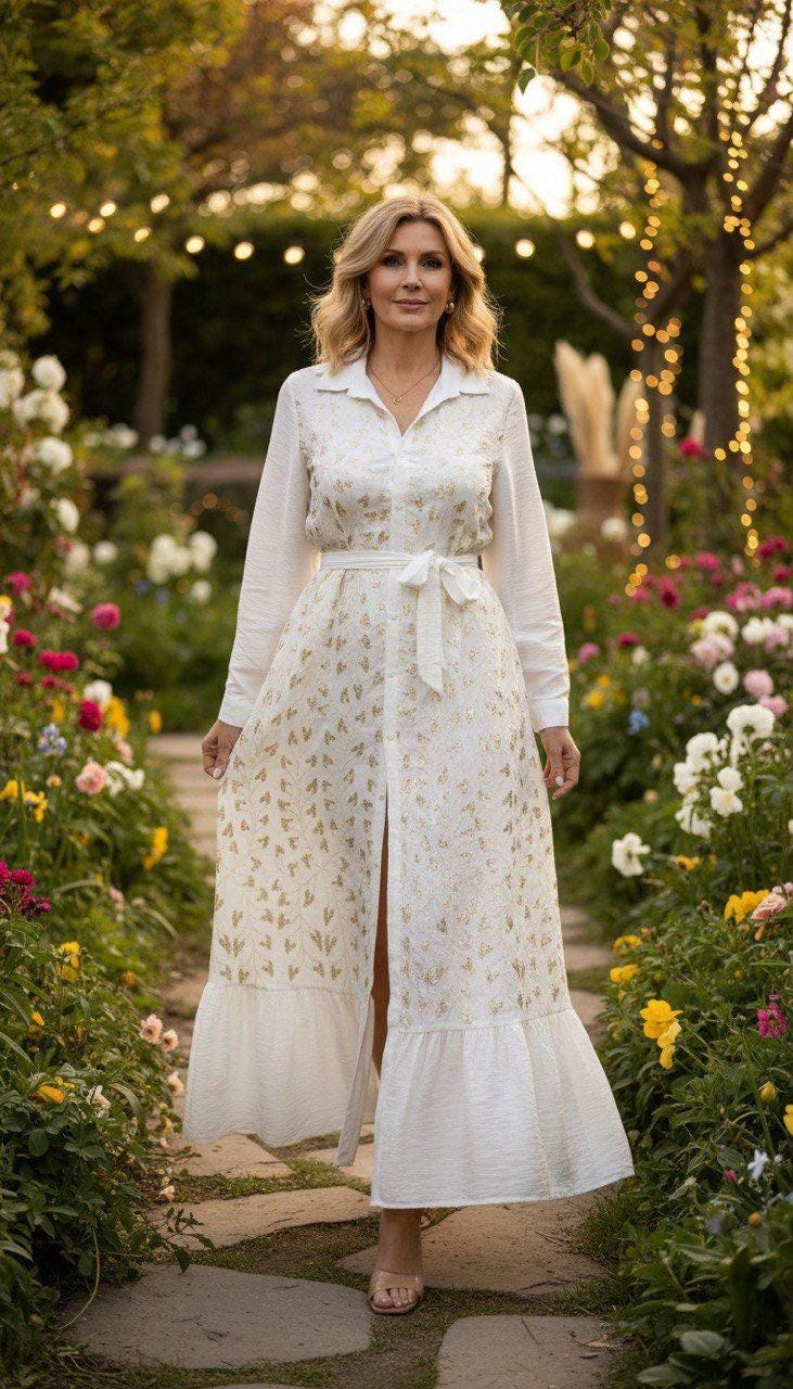 White Boho Dress, Boho Dress for Women, Maxi Boho Dress, Wedding Boho Dress, Coachella Dress, Flowy Dress, Cotton Maxi Dress.