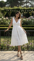 Boho Midi Dress, Linen Boho Dress, Boho Wedding Dress, Boho Wedding Dress, White Midi Dress, White Boho Dress, Dress Pattern, Boho Chic.