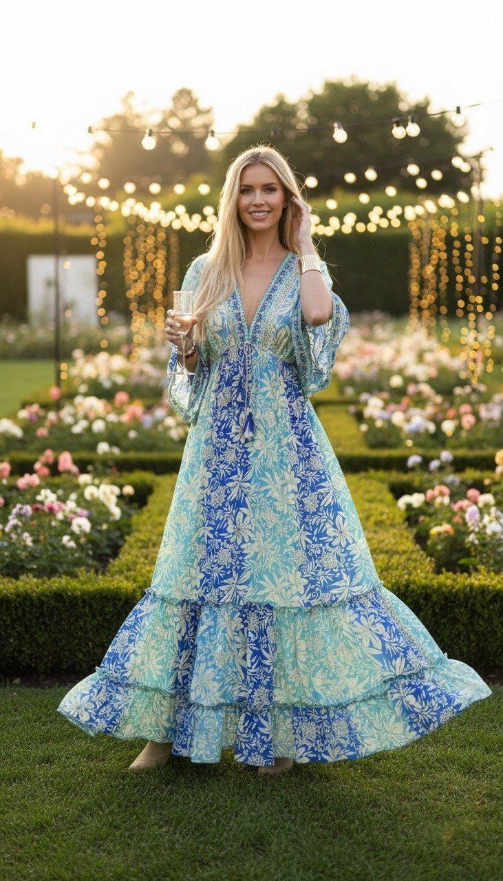 Silk Maxi Dress for Women, Elegant Long Satin Dress, Minimalist Summer Wedding Guest Dress, Silk Maxi Dress, Boho Kleid, Luxury Silk Dress.