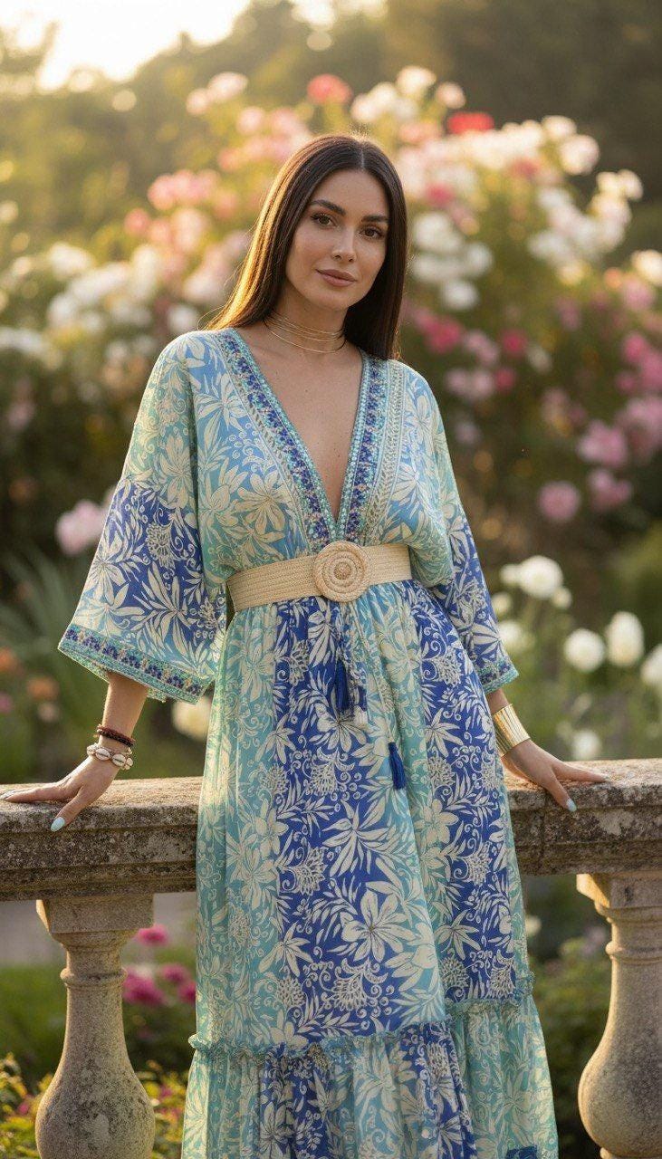 Silk Maxi Dress for Women, Elegant Long Satin Dress, Minimalist Summer Wedding Guest Dress, Silk Maxi Dress, Boho Kleid, Luxury Silk Dress.