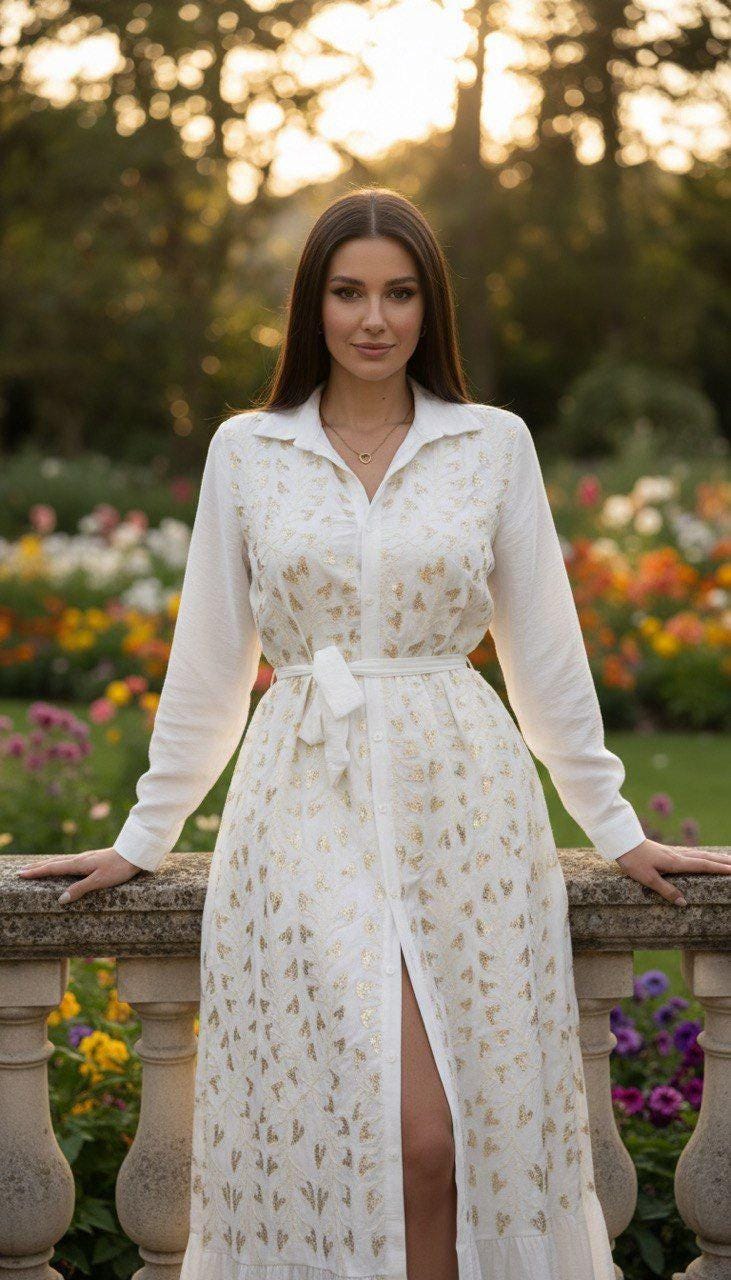 White Boho Dress, Boho Dress for Women, Maxi Boho Dress, Wedding Boho Dress, Coachella Dress, Flowy Dress, Cotton Maxi Dress.