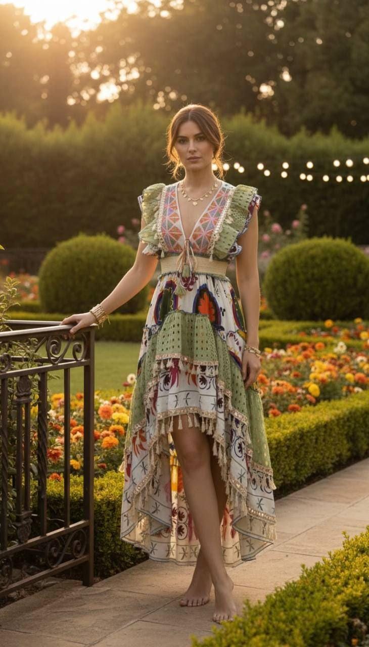 Hippie Boho Dress, Coachella Dress, Bohemian Dress, Maxi Boho Dress, Dress Boho Women, Wedding Dress Boho.