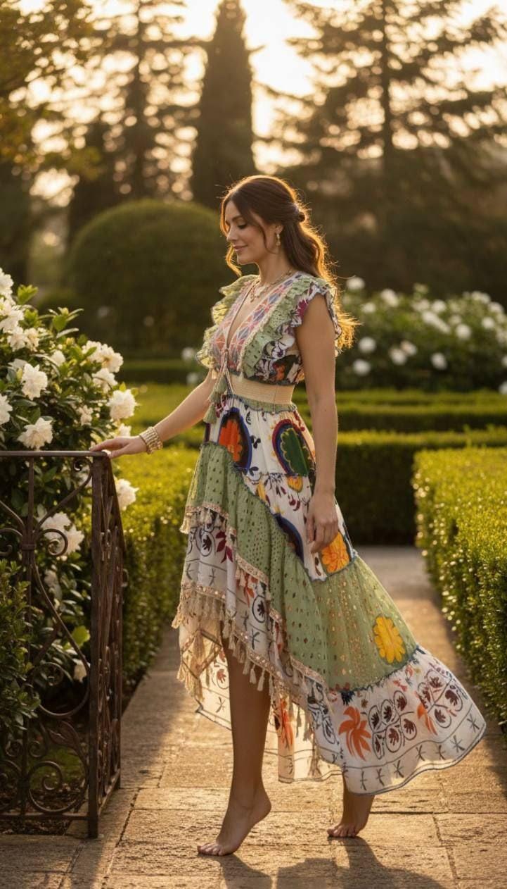 Hippie Boho Dress, Coachella Dress, Bohemian Dress, Maxi Boho Dress, Dress Boho Women, Wedding Dress Boho.