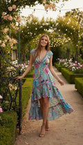 Maxi Silk Boho Dress for Women, Hippie Dress, Flowy Dress, Ibiza Boho Dress, Elegant Boho Dress, Maxi Boho Dress, Dress Silk Women.
