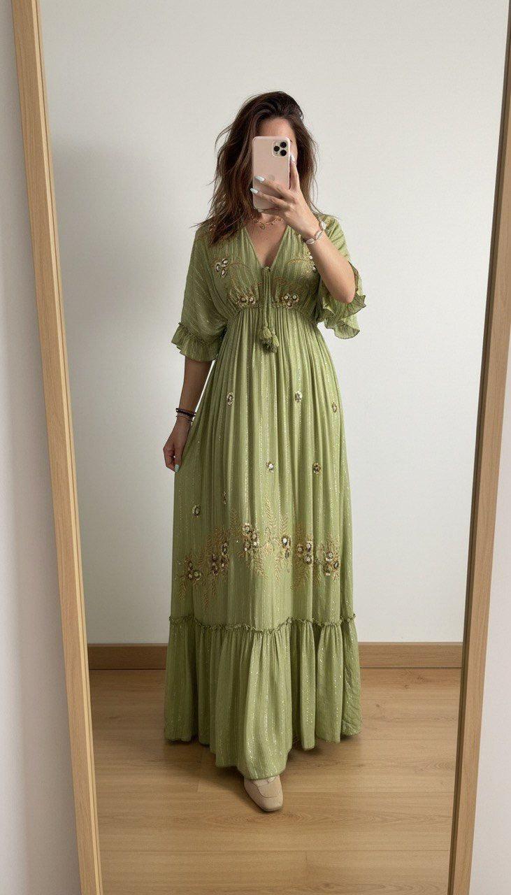 Maxi Boho Dress, Boho Dress for Women, Boho Wedding Dress, Dress Pattern, Boho Kleid, Bohemian Dresses, Flowy Boho Dress, Elegant Boho Dress