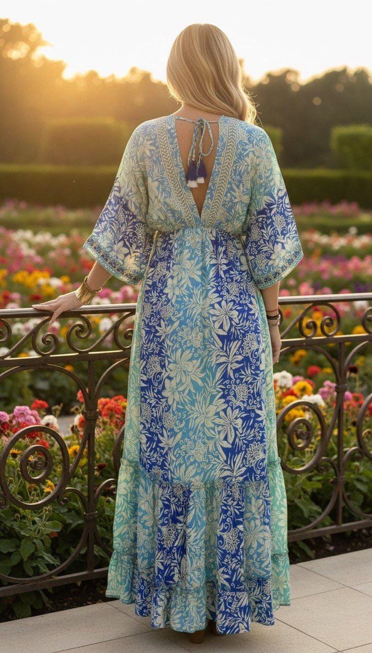 Silk Maxi Dress for Women, Elegant Long Satin Dress, Minimalist Summer Wedding Guest Dress, Silk Maxi Dress, Boho Kleid, Luxury Silk Dress.