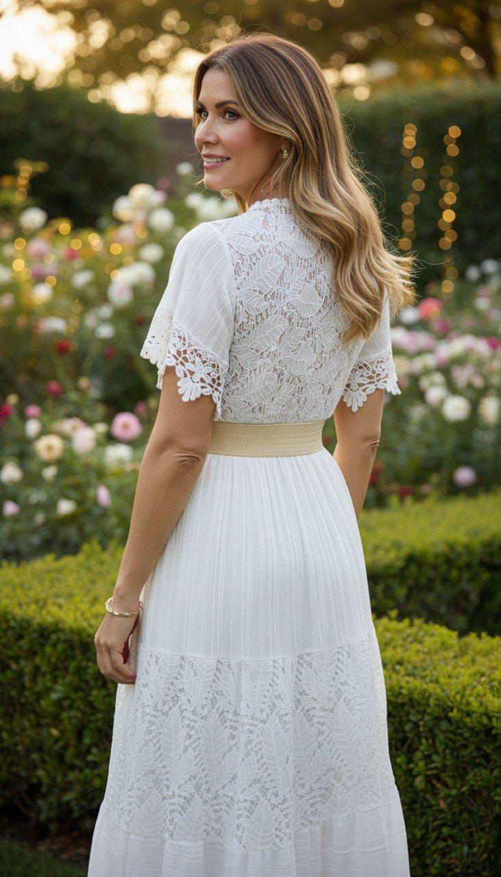 Boho Blue Lace Wedding Dress, Blue Boho Dress, Beach Wedding Dress, Bohemian Bride Dress, Boho Kleid, Blue Handmade Dress.