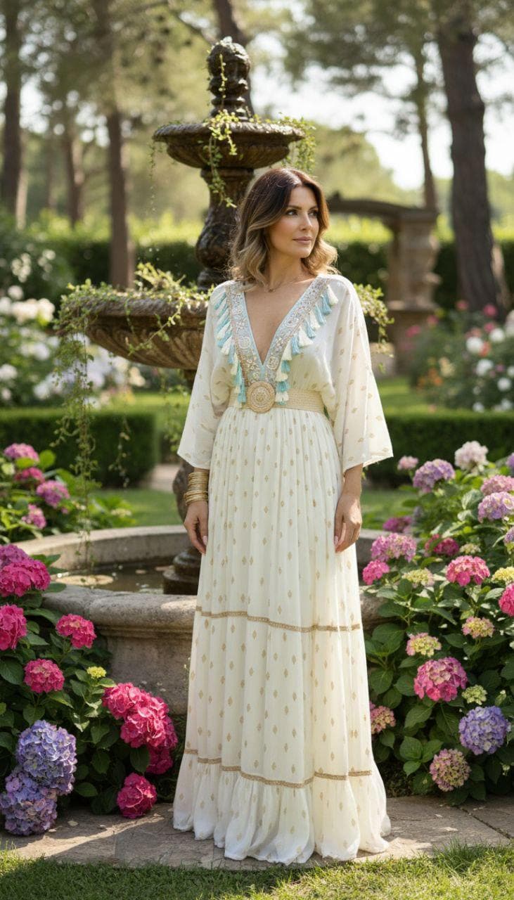 Boho Wedding Dress, Boho Kleid, Bohemian Maxi Dress, Wedding Dress Boho, Flowy Boho Dress, Summer Dress, Elegant Dress, Lace Dress, Boho.