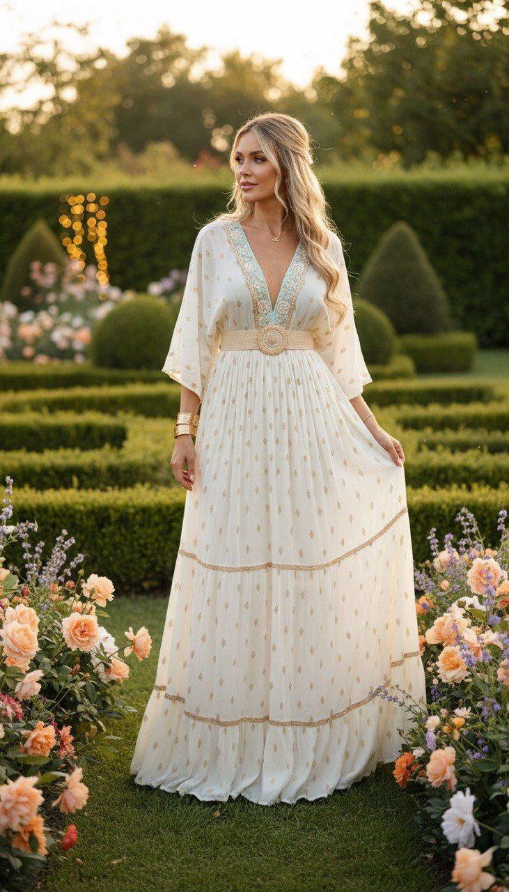 Boho Wedding Dress, Boho Kleid, Bohemian Maxi Dress, Wedding Dress Boho, Flowy Boho Dress, Dress Boho for Wedding, Dress Maxi Boho, Boho Chic