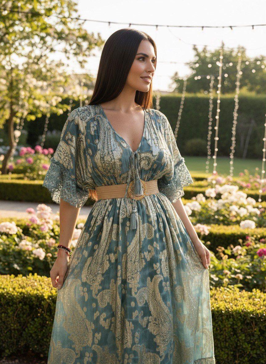 Blue Boho Dress, Bohemian Dress, Festival Boho Dress, Boho Kleid, Hippie Dress, Elegant Boho Dress, Boho, Boho Maxi Dresses.