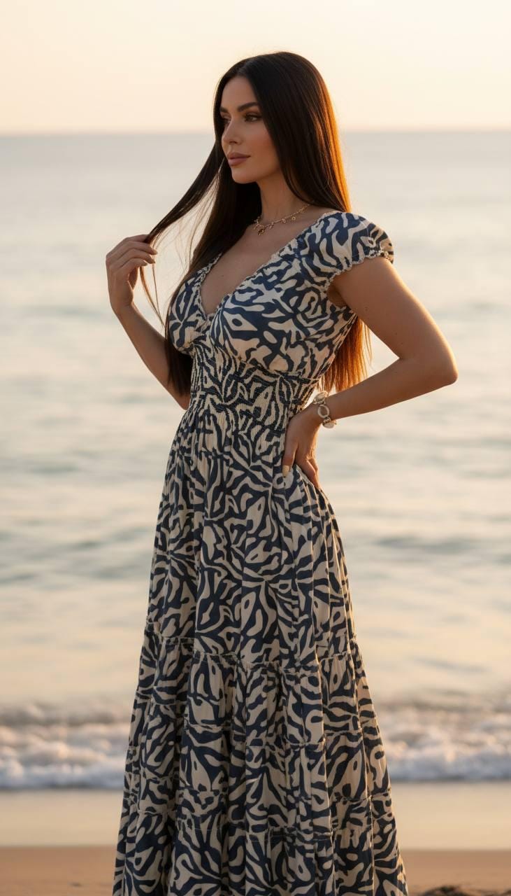 Silk Boho for Women, Blue Boho Dress, Boho Kleid, Silk Maxi Dress, Ibiza Boho Dress, Flowy Boho Dress, Maxi Boho Dress, Bohemian Dress, Boho