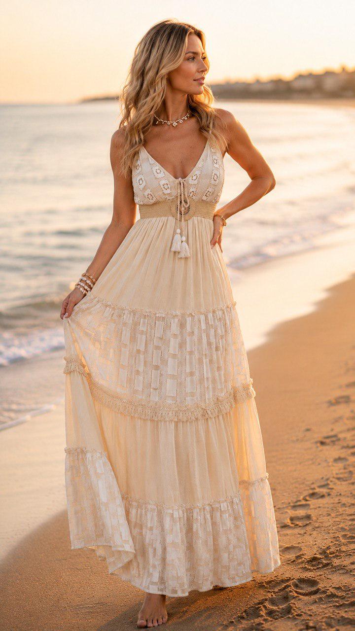 Bohemian Maxi Dress, Boho Dress, Boho Kleid Lang, Boho Wedding Dress, Boho Maxi Dress, Hippie Boho Dress, Flowy Maxi Dress, Hippie Boho.