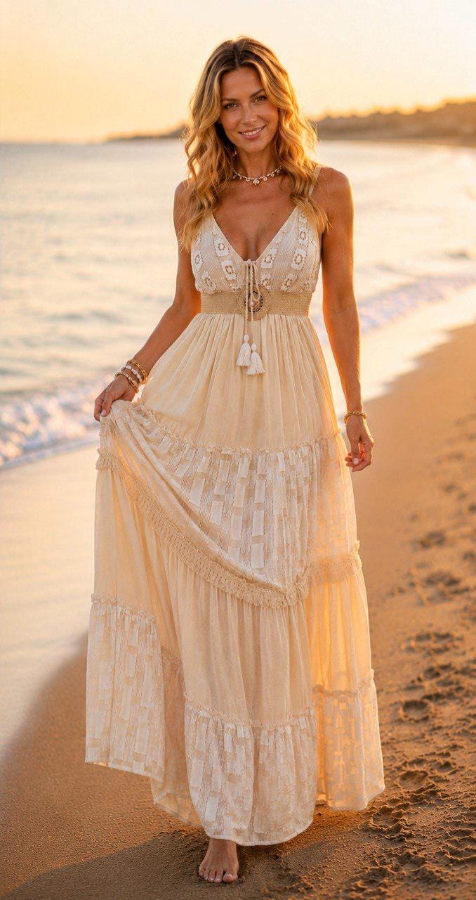 Bohemian Maxi Dress, Boho Dress, Boho Kleid Lang, Boho Wedding Dress, Boho Maxi Dress, Hippie Boho Dress, Flowy Maxi Dress, Hippie Boho.